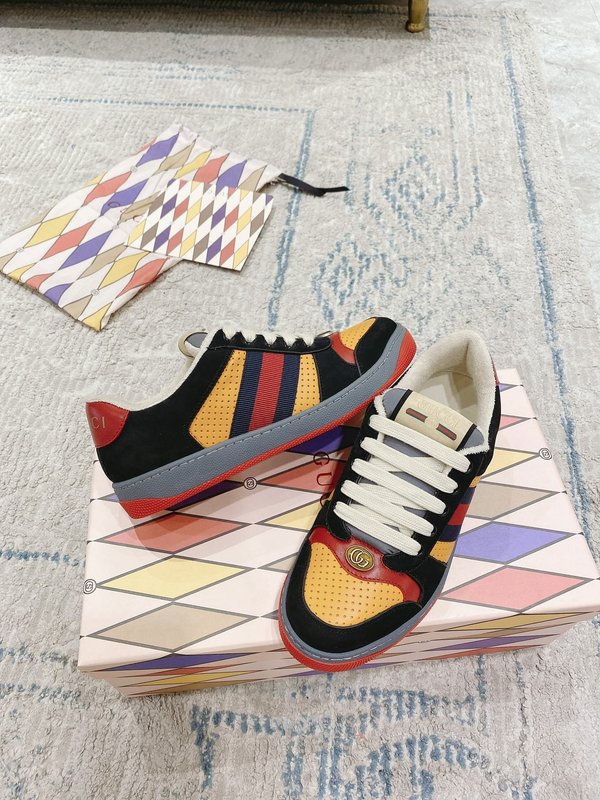 Gucci 클래식 더티 스니커즈 1:1 정밀 복제 001-196232