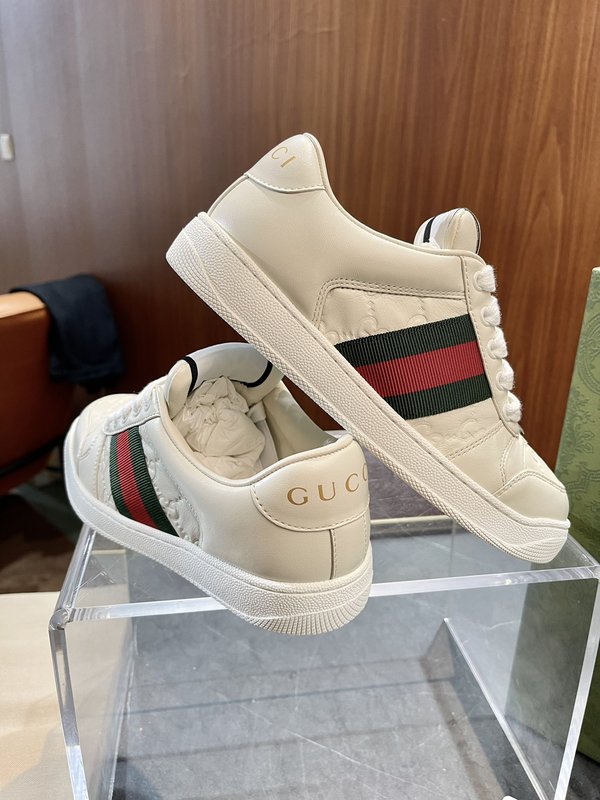 GUCCI Screener 남녀 공용 레트로 운동화 001-196258