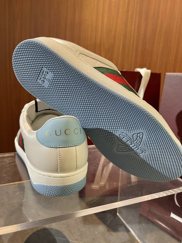 GUCCI Screener 남녀 공용 레트로 운동화 001-196258