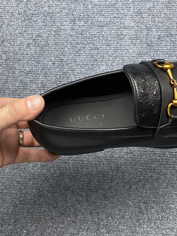 구찌 Gucci 하이엔드 수제 가죽 구두 001-196261