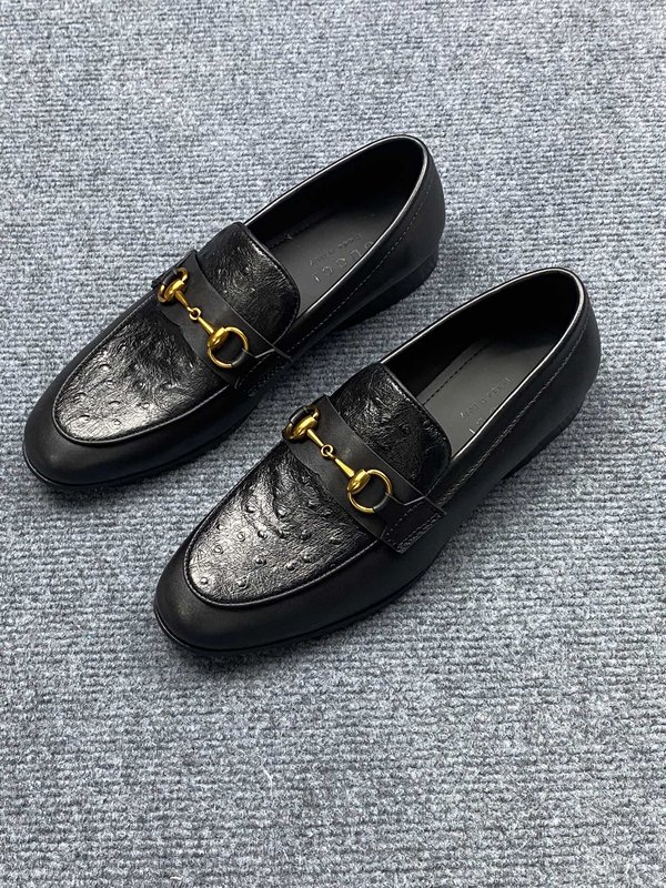 구찌 Gucci 하이엔드 수제 가죽 구두 001-196261