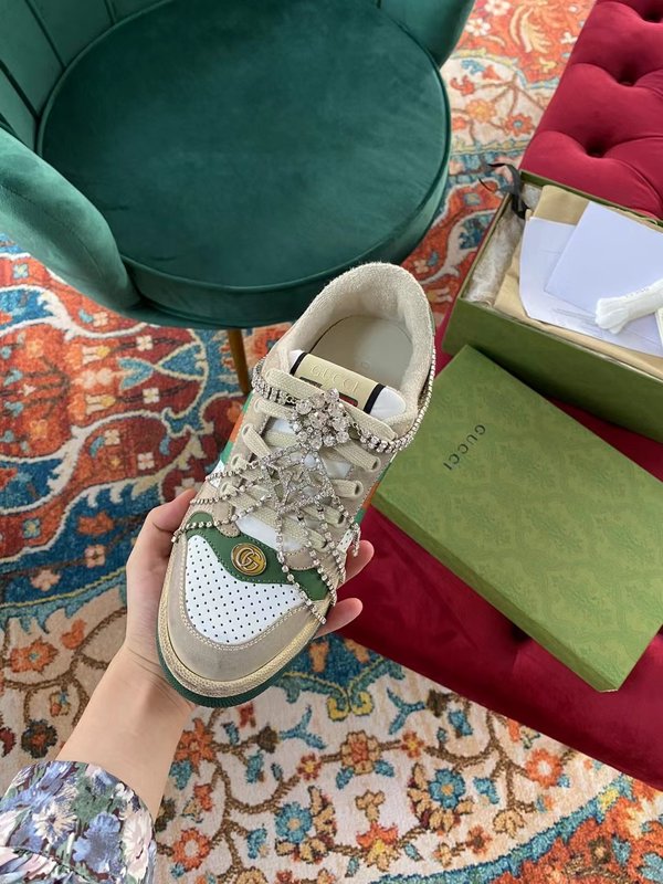 Gucci 2022 구찌 더티 스니커즈 크리스탈 체인 001-196302