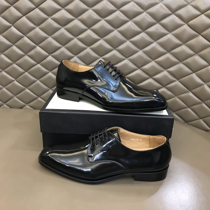 GUCCI 남성 비즈니스 정장 캐주얼 가죽 신발 001-196308