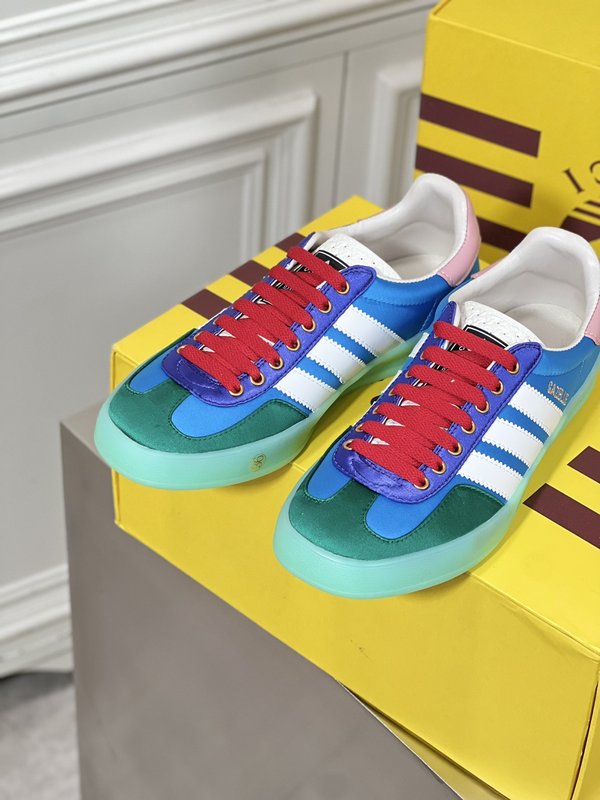 adidas x Gucci Gazelle 커플 운동화 001-196309