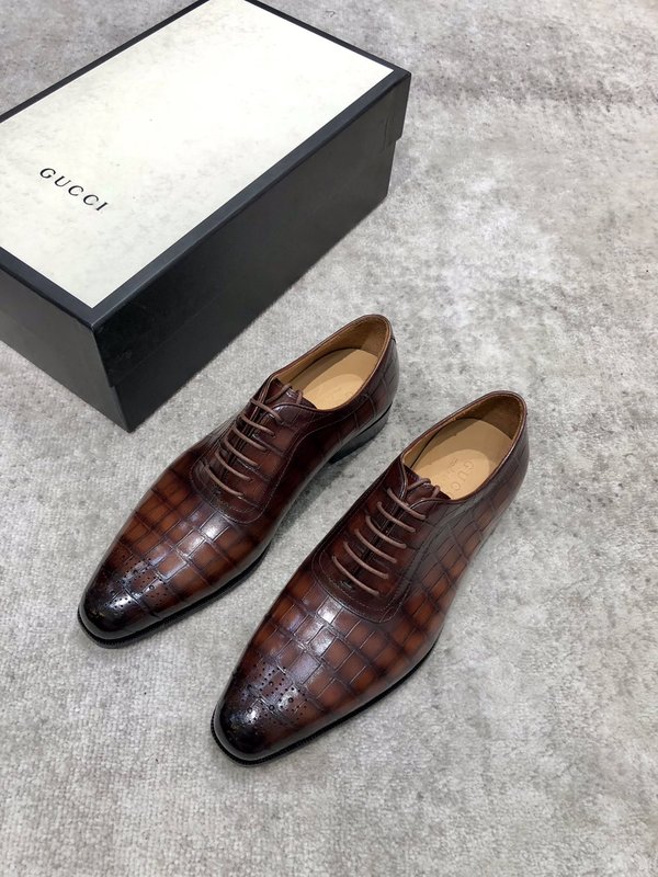 Gucci 남성 클래식 옥스포드 구두 001-196378