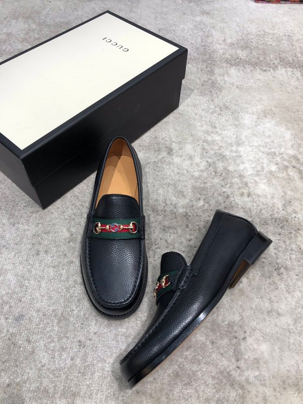 Gucci 신상 소가죽真皮 바닥 로퍼 001-196389