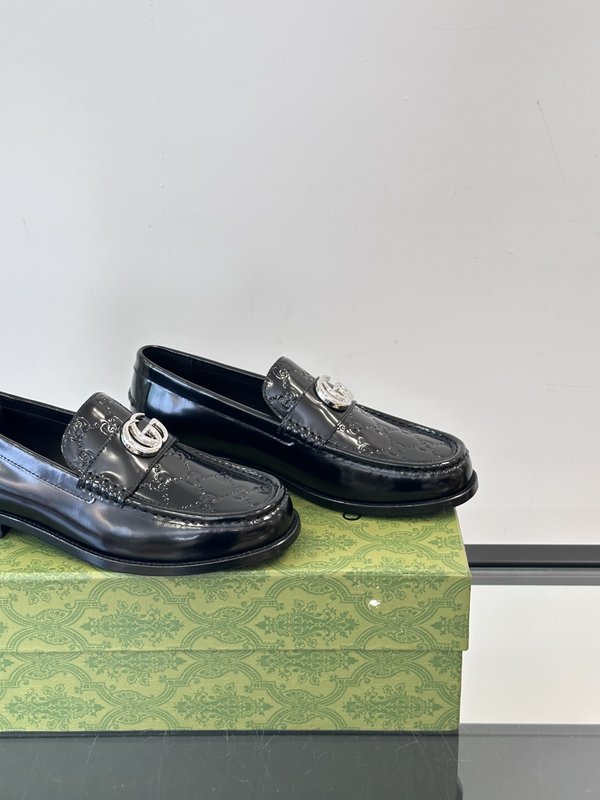 Gucci 남성 수입 가죽 캐주얼 구두 001-196463