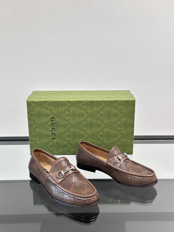 Gucci 남성 가죽 캐주얼 구두 001-196471