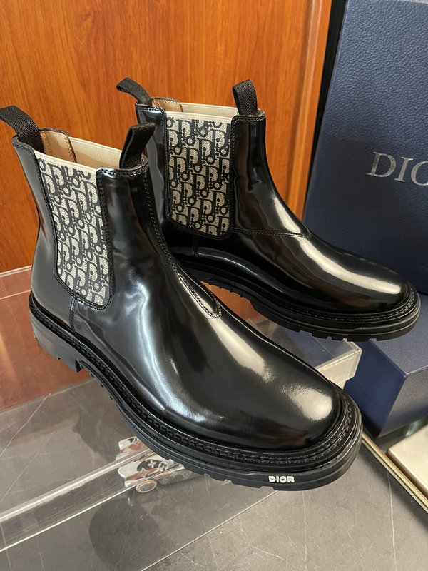 Dior Exploreri 블랙 첼시 부츠 001-196681