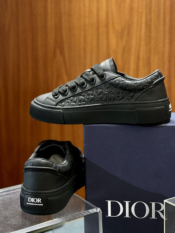 DIOR B33 프린트 소가죽 운동화 001-196692