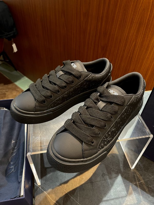 DIOR B33 프린트 소가죽 운동화 001-196692