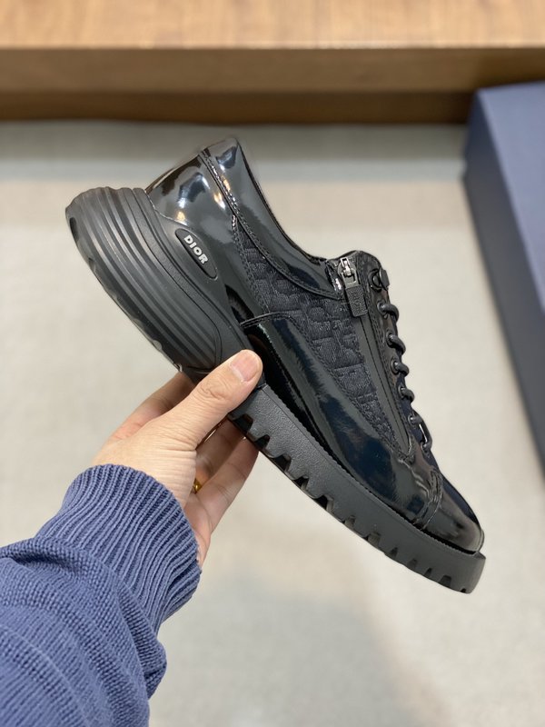 Dior 디오르 이탈리아 소가죽 프린트 캐주얼슈즈 001-196697
