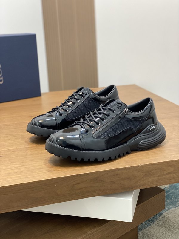 Dior 디오르 이탈리아 소가죽 프린트 캐주얼슈즈 001-196697