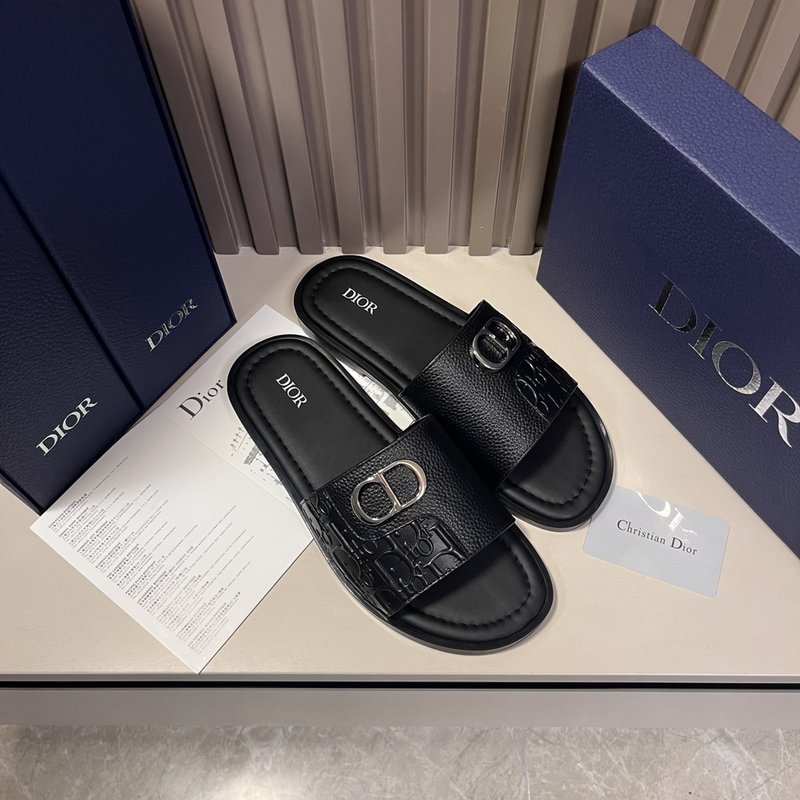 Dior Aqua 실버 CD 버클 샌들 001-196698