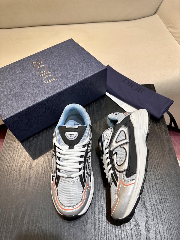 Dior B30 그레이 메쉬 운동화 001-196716