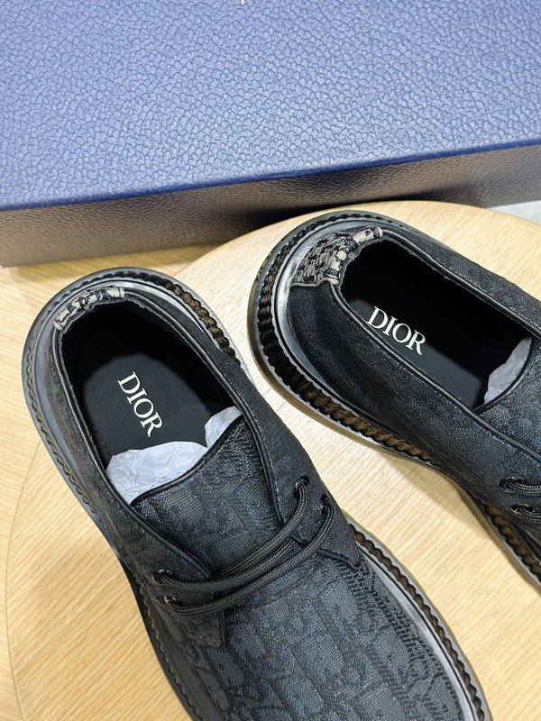 Dior 남성 레이싱 스웨드 가죽 하이톱 부츠 001-196745