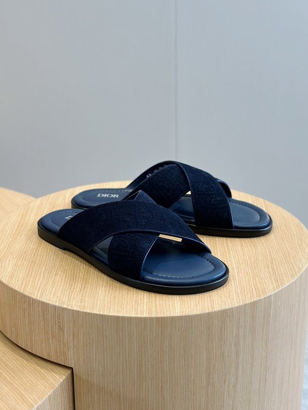 Dior Alias 남성 가죽 슬리퍼 001-196748