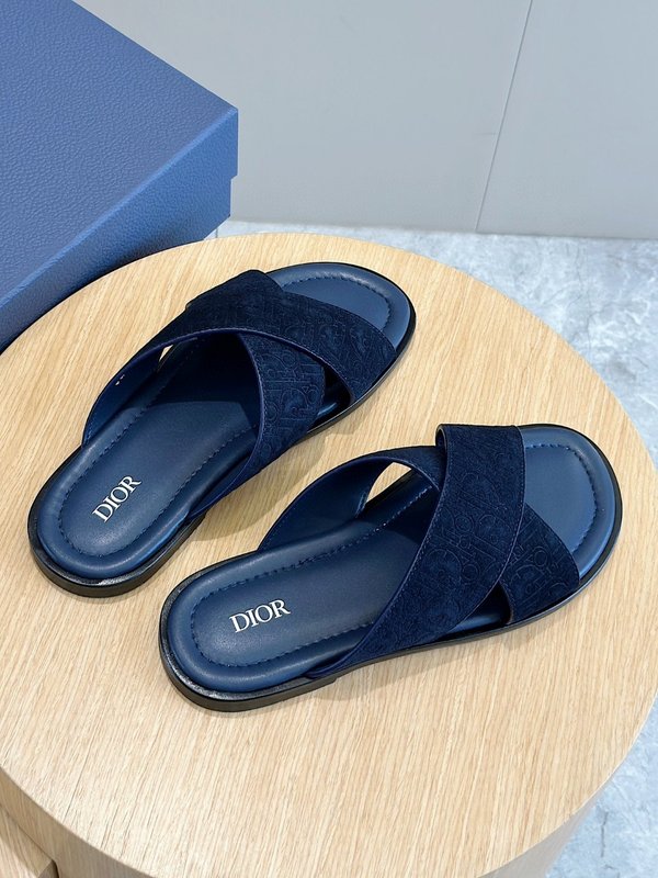 Dior Alias 남성 가죽 슬리퍼 001-196748