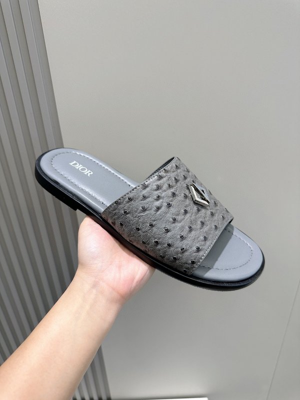 Dior Alias 남성 가죽 슬리퍼 001-196753