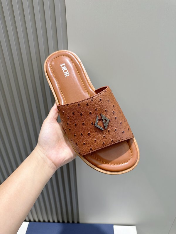 Dior Alias 남성 가죽 슬리퍼 001-196753
