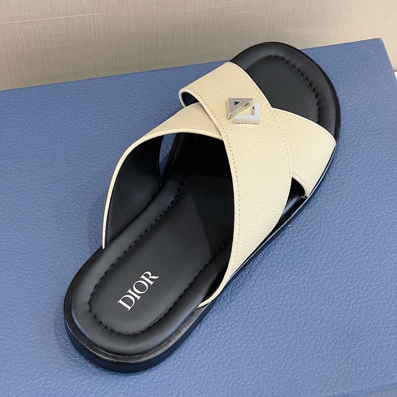 Dior Alias 남성 크로스 밴드 슬리퍼 001-196762
