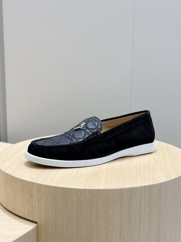 Dior Granville 남성 스웨이드 로퍼 001-196765