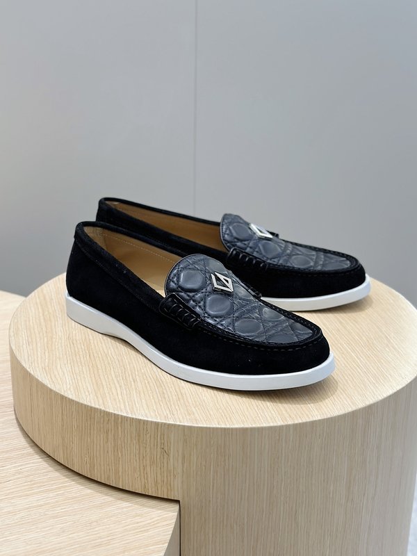 Dior Granville 남성 스웨이드 로퍼 001-196765
