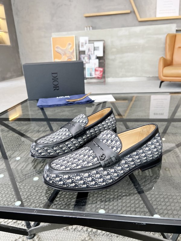 디오르 남성 수입 소 가죽 로퍼 001-196779