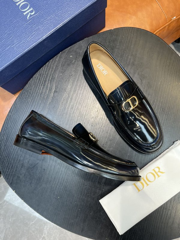 Dior 디오르 남성 광택 소가죽 구두 001-196792