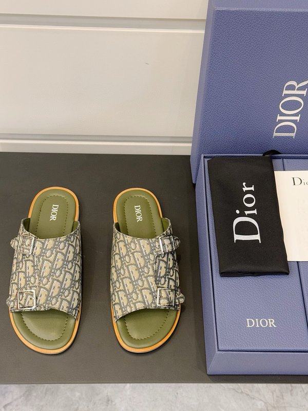 Dior Aqua 남성 오블리크 슬리퍼 001-196876