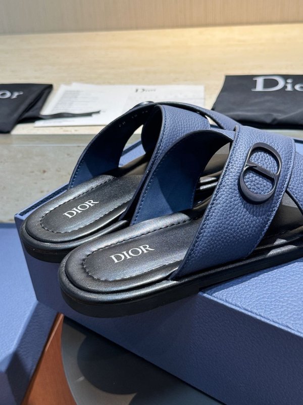 디올 Dior Alias 남성 소가죽 슬리퍼 001-196879