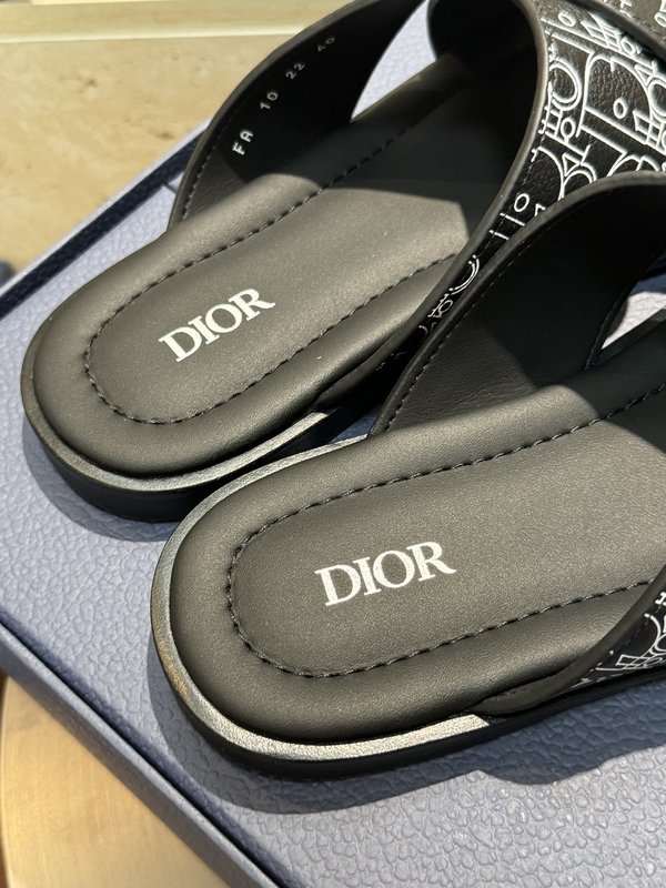 디올 Dior Alias 남성 소가죽 슬리퍼 001-196913