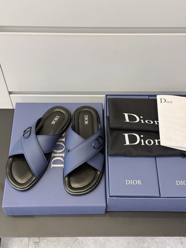 Dior Aqua 남성 오블리크 프린트 샌들 001-196962