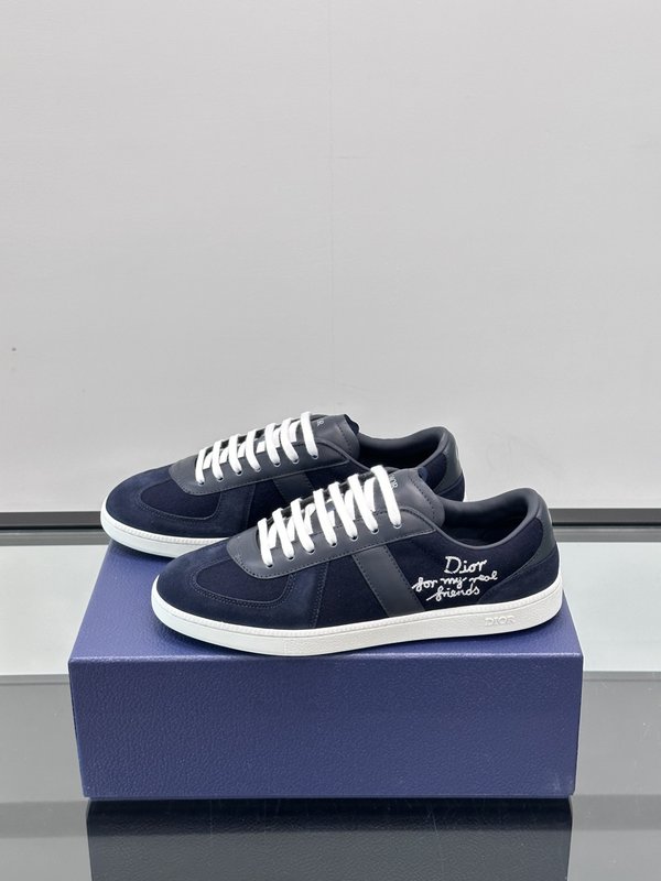 Dior 신규 B01 소 가죽 스웨이드 운동화 001-196982