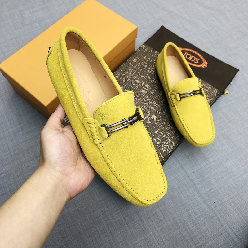 Tods 남성 스웨이드 드라이빙 슈즈 001-197163