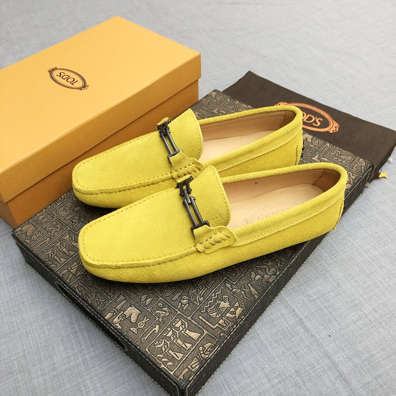 Tods 남성 스웨이드 드라이빙 슈즈 001-197163