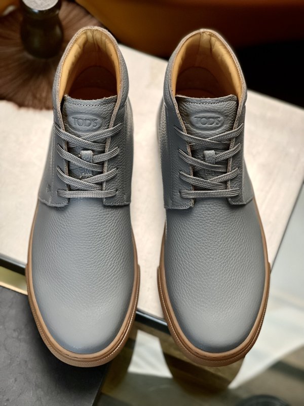Tod's 나파 가죽 하이톱 운동화 001-197167