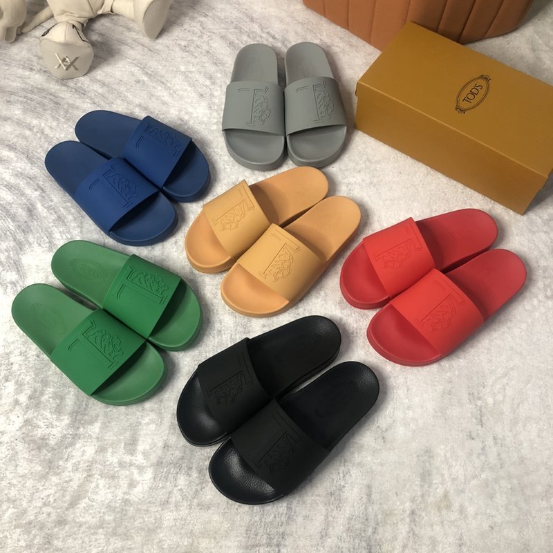 TODS 여러 가지 퍼 슬리퍼 001-197231