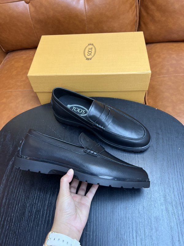 TODS 남성 스웨이드 로퍼 가죽구두 001-197317