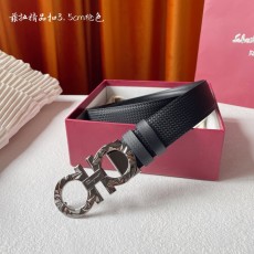 페라가모 이탈리아 양면 소가죽 벨트 001-197365
