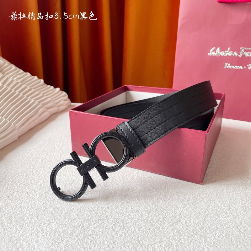 필라 이탈리아 양면 수입 소가죽 벨트 컷팅 001-197396