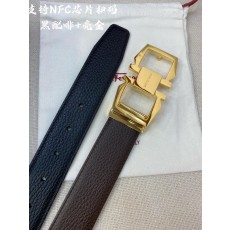 신형 페라가모 풀그레인 송아지 가죽 벨트 001-197423