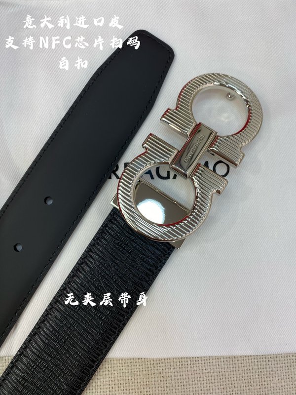 페라가모 이탈리아 원산 가죽 벨트 001-197455