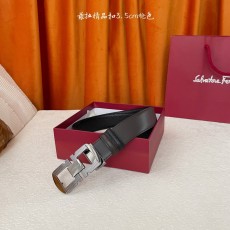 페라가모 이탈리아 양면 소가죽 벨트 001-197462