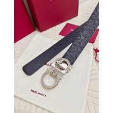 페라가모 남성 3.5cm 소가죽 벨트 001-197498