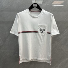 톰 브라운 포켓 테니스 자수 티셔츠 001-197535