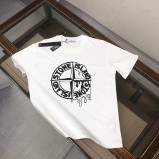 스톤아일랜드 순면 커플 반팔 티셔츠 001-202173