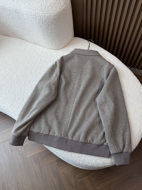 Kiton 가을 겨울 턱도리 헤링본 비즈니스 캐주얼 자 001-202259