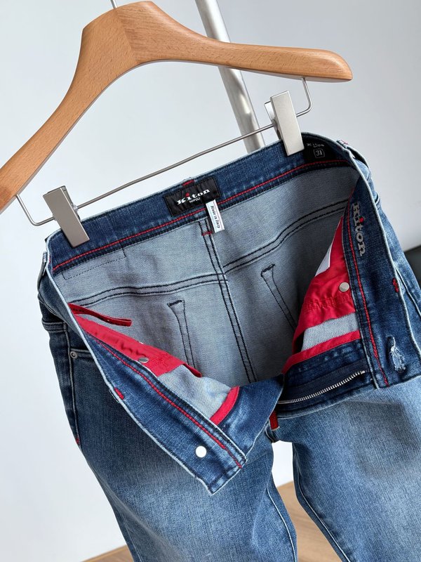 Kiton 라이트블루 하이엔드 데님 워시 진 001-202267