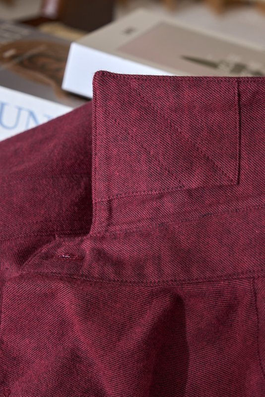 Kiton 남성 두꺼운 벨벳 셔츠 001-202365